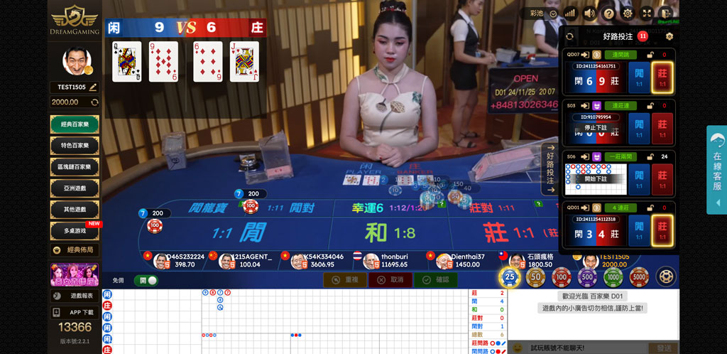 Top8bet Baccarat Live